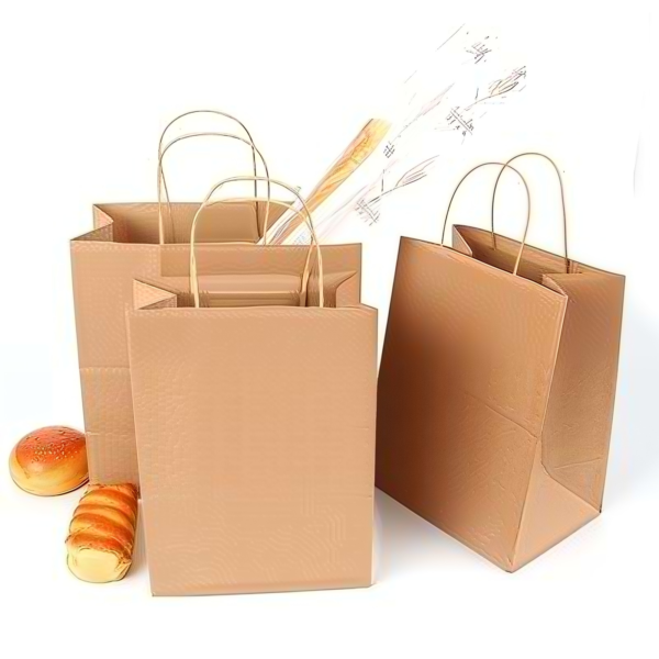 Food Grade Kraft Paper Bag Custom Printing From the Anhui Factory