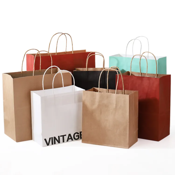 Excellent Quality Best Selling Promotional Paper Shopping Bag With LOGO Luxury Reusable Shopping Paper Bag Package