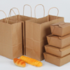 Food Grade Kraft Paper Bag Custom Printing From the Anhui Factory