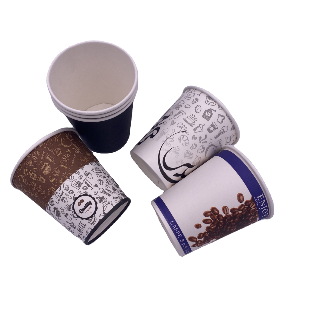 Fast Food 2 in 1 Snack and Drink Paper Cup Disposable