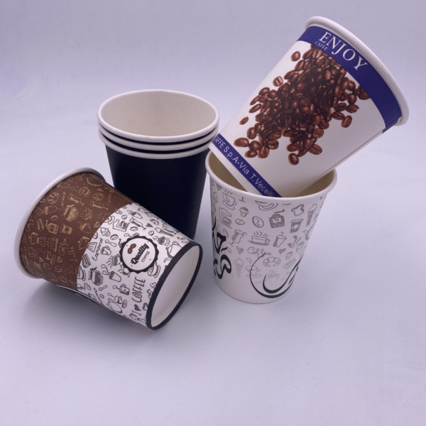 Fast Food 2 in 1 Snack and Drink Paper Cup Disposable