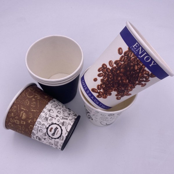 Fast Food 2 in 1 Snack and Drink Paper Cup Disposable