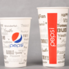 Disposable Customized Double Coated Cold Drink Pepsi Cola Paper Cup With Lids