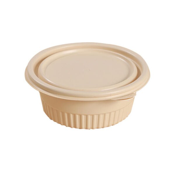 Biodegradable Cornstarch Takeaway Food Packaging Boxes Disposable to Go Lunch Bento Box Food Container Wholesale