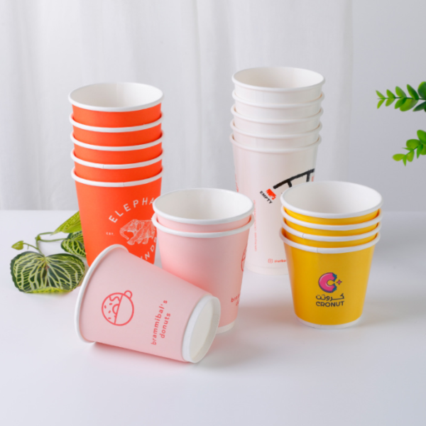 Custom Color Printing Disposable Paper CupCustom Color Printing Disposable Paper Cup All Sizes Wholesale Paper Cup