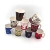 Hot Popular Best Selling Wholesale Disposable Corrugated Ripple Coffee Paper Cup With Handle