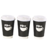 Wholesale Food Grade Hot Sale logo Custom Disposable Coffee Cup Lids
