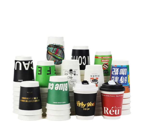 Wholesale Food Grade Hot Sale logo Custom Disposable Coffee Cup Lids