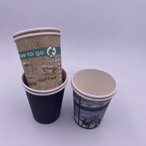 Kangle Brand Disposable Synthetic Paper Single Wall Cups 4oz/6oz/7oz/8oz