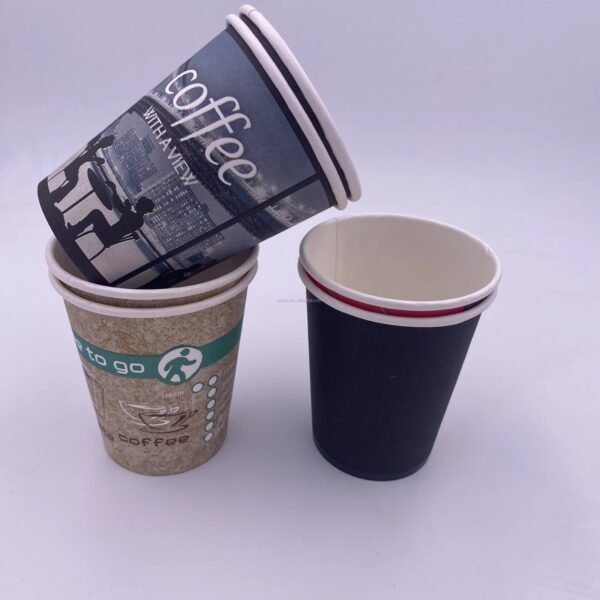 Kangle Brand Disposable Synthetic Paper Single Wall Cups 4oz/6oz/7oz/8oz