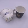 Factory Flexographic Printing Recyclable Ripple Wall Wide Range of Uses Thickened Embossed Paper Cups with Lids Sizes 2.5oz-16oz