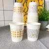 Upscale Odorless Takeaway Package for Commercial Use Double Ripple Wall Paper Cup
