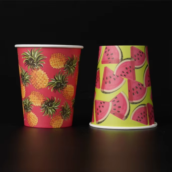 imgi_308_Ha15905aaf89241b3a49b6029759ba3bfl High Demand Disposable Single Wall Cafes with Lids Customization Printing 4oz/6oz/7oz/8oz Synthetic Paper Cup