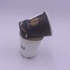 Factory Flexographic Printing Recyclable Ripple Wall Wide Range of Uses Thickened Embossed Paper Cups with Lids Sizes 2.5oz-16oz