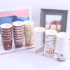 Professional Printing Technology PE Coating Synthetic Paper Disposable Single Wall Drink Cups 4oz/6oz/7oz/8oz