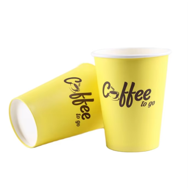 Wholesale Clean Leak-proof High-end Single Wall 4oz/6oz/7oz/8oz Coffee/Tea/Milk Disposable Synthetic Paper Cup
