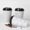 Custom Logo Disposable Double Wall 8oz 10oz 12oz 16oz Hot Cold Drinks Paper Cup for Coffee