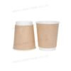 Custom 8oz 12oz 16oz Double Paper Cup with logo