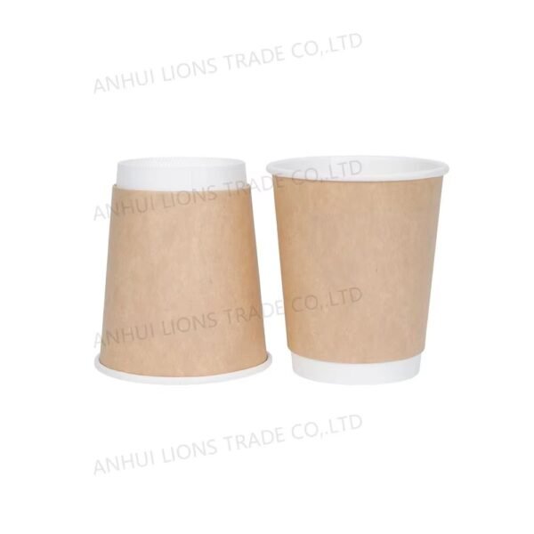 Custom 8oz 12oz 16oz Double Paper Cup with logo