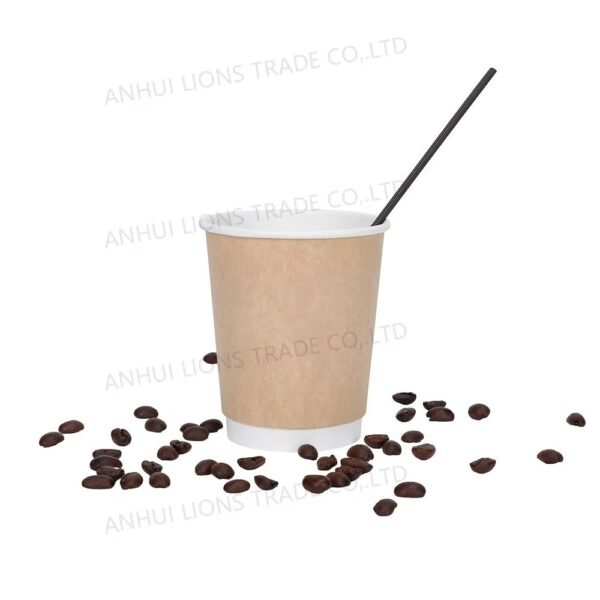 Custom 8oz 12oz 16oz Double Paper Cup with logo